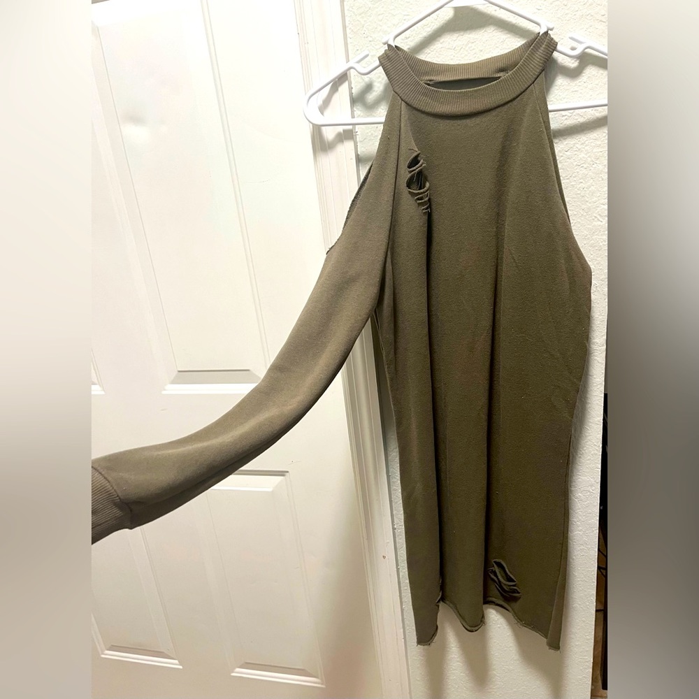 Sweatshirt style Dress